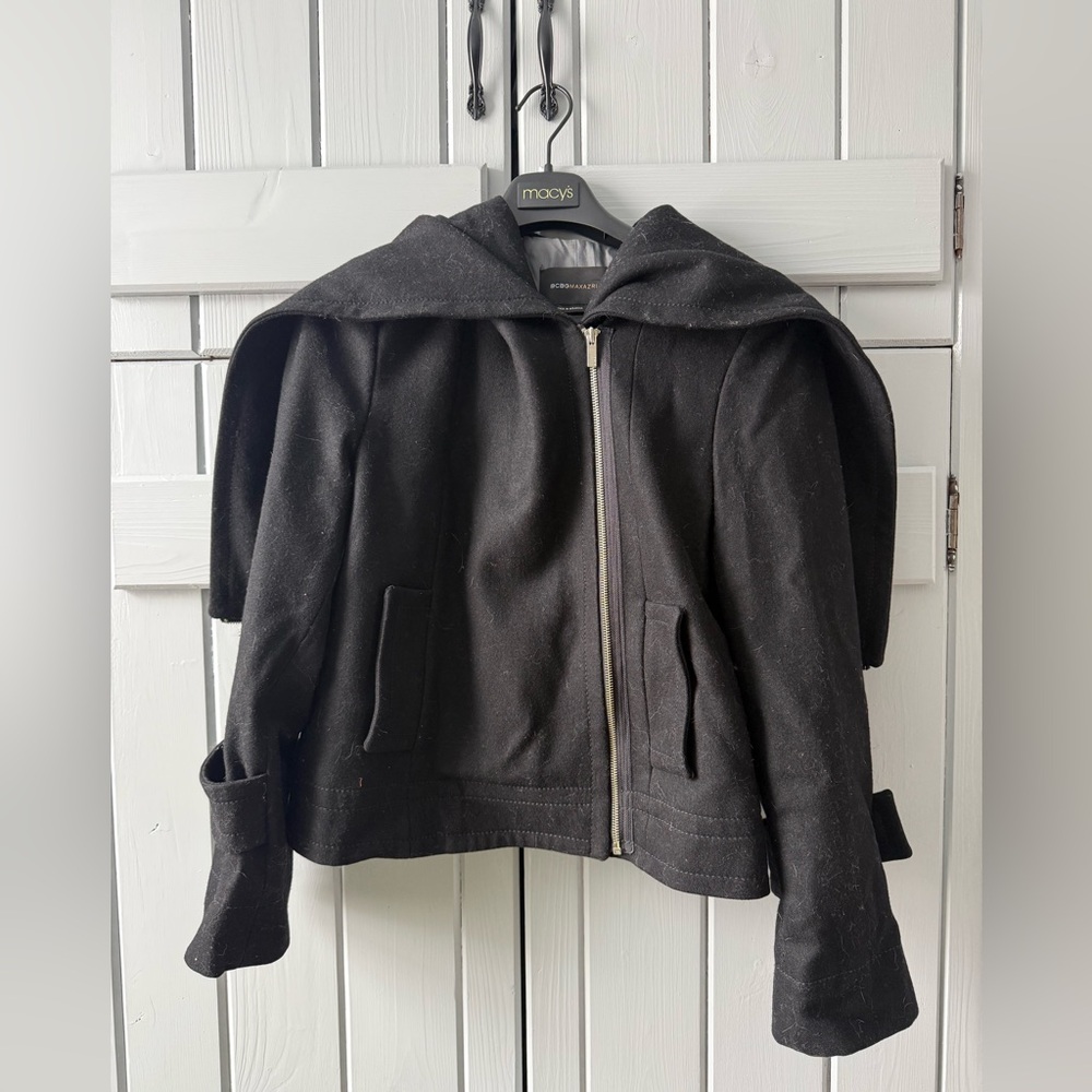 BCBGMaxAzria Black and Gold Label Jacket